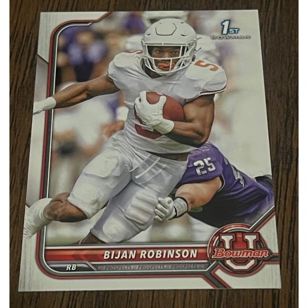 Bijan Robinson 1st Bowman
